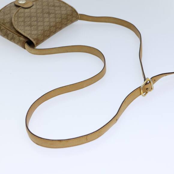 CELINE Macadam Canvas Shoulder Bag Coated Canvas Beige - Picture 7 of 12